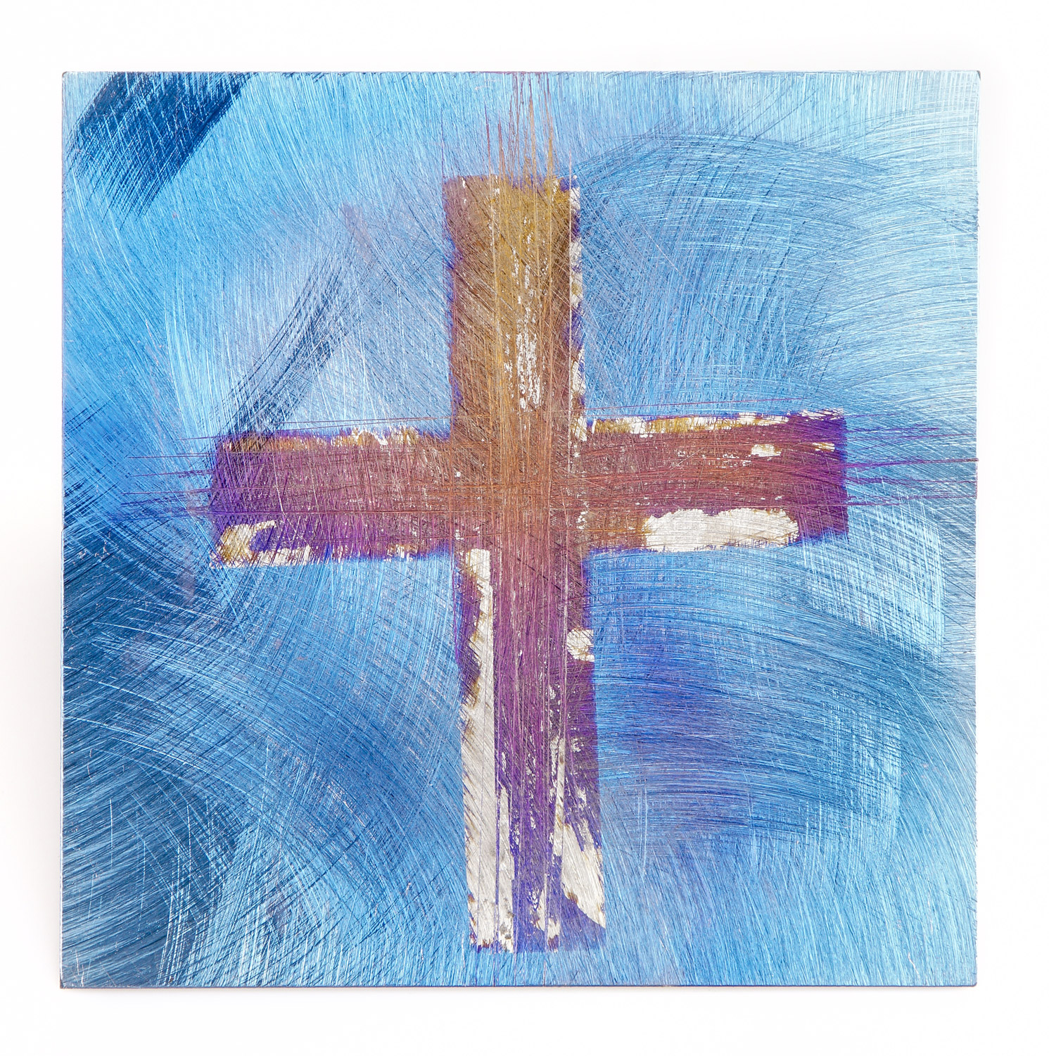 Himmels-Kreuz 100x100 Titan