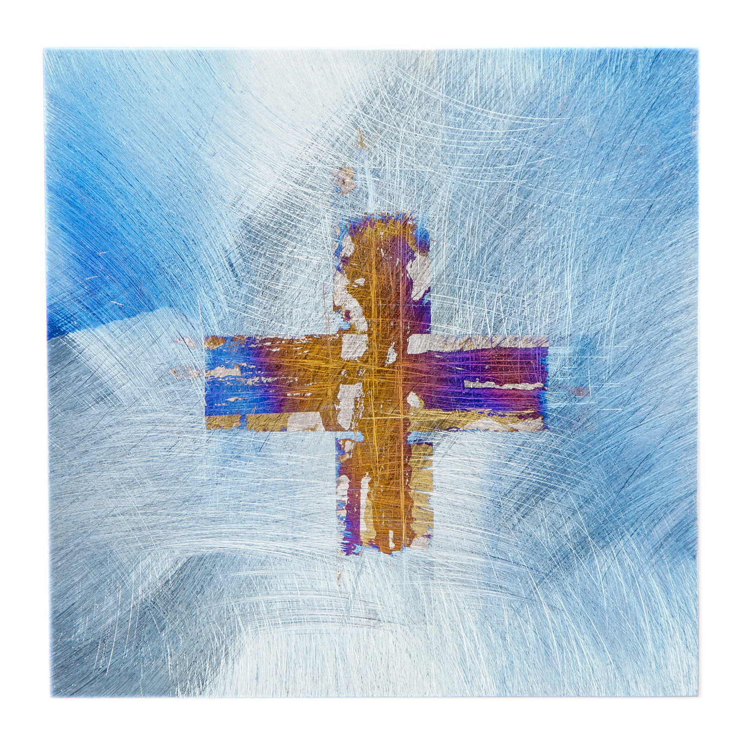 Himmels-Kreuz 100x100 Titan
